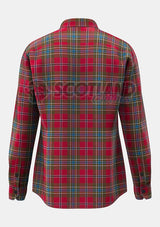 Custom Made Maclean of duart weathered tartan Shirt