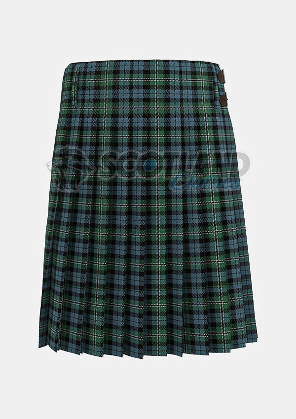 Melville Tartan Kilt Back