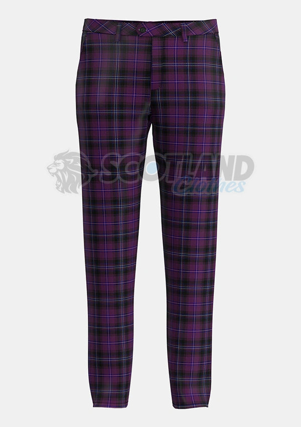 Purple Tartan Pant