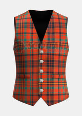 Custommade Macleod Red River Ancient Tartan Waistcoat