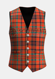 Custommade Macleod Red River Ancient Tartan Waistcoat
