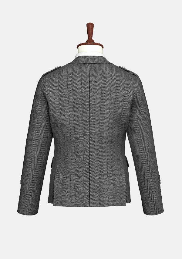 Dark_Grey_Tweed_Argyle_Kilt_Jacket_back_image