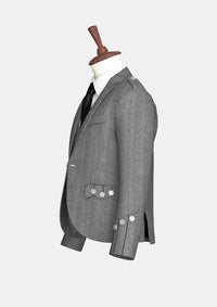 Dark_Grey_Tweed_Argyle_Kilt_Jacket_left_image