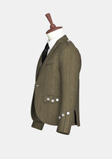 Dark_Olive_Green_Tweed_Argyle_Jacket_left_image
