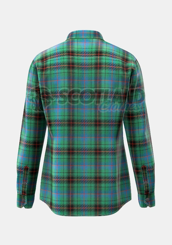 Davidson Tartan Shirt Back