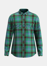 Davidson Tartan Shirt Front
