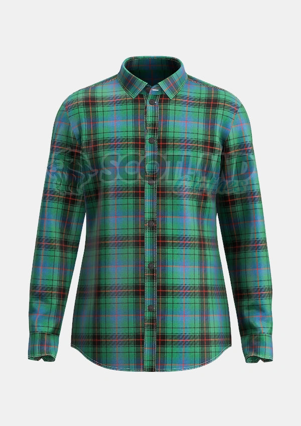 Davidson Tartan Shirt Front