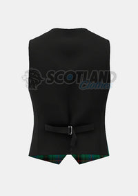 Davidson Tartan Waistcoat Back