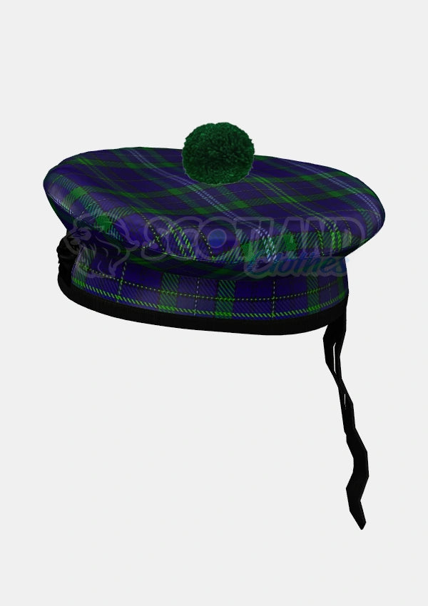 Davies Tartan Balmoral Hat Front Side