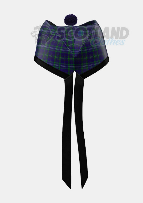 Davies Tartan Glengarry Hat Back