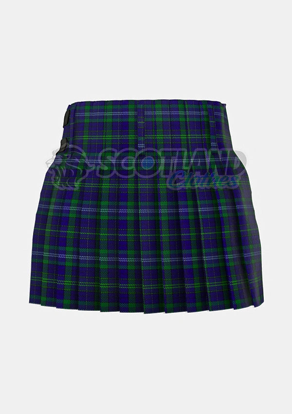 Davies Tartan Kilt Back