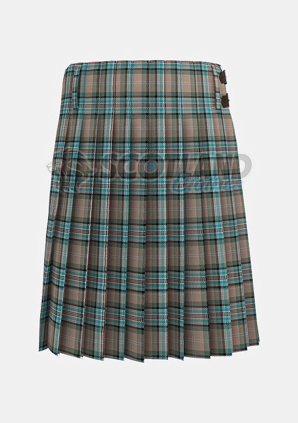 Diana Memorial Rose Tartan Kilt Back
