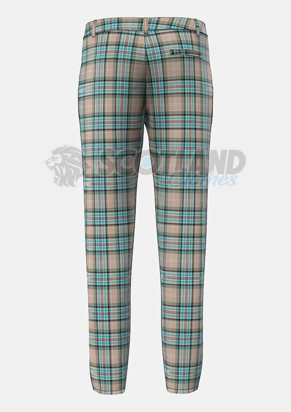 Diana Memorial Rose Tartan Trouser Back