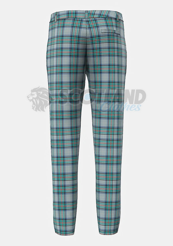 Diana Princess of Wales Memorial Tartan Trouser Back