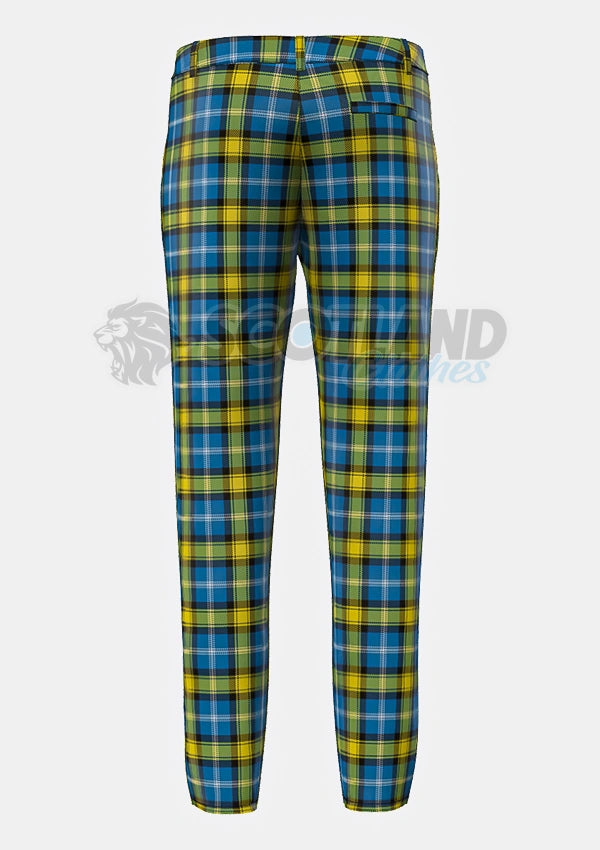Doddie Weir Tartan Trouser Back