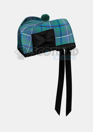 Douglas Tartan Glengarry Hat Front