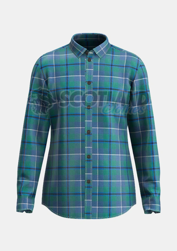 Douglas Tartan Shirt Front