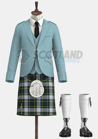 Dress Gordon Tartan Argyle Outfit