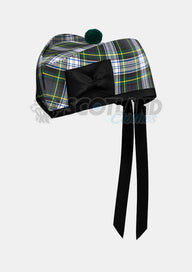Dress Gordon Tartan Glengarry Hat Front