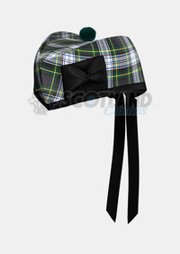 Dress Gordon Tartan Glengarry Hat Front