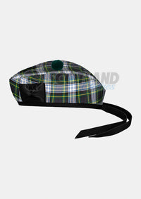 Dress Gordon Tartan Glengarry Hat Side