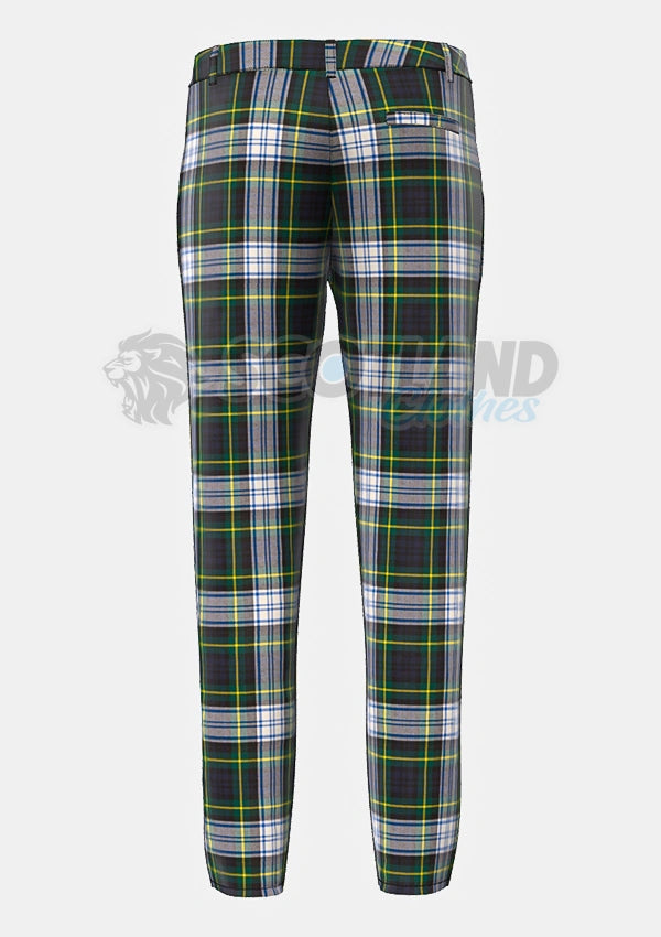Dress Gordon Tartan Trouser Back