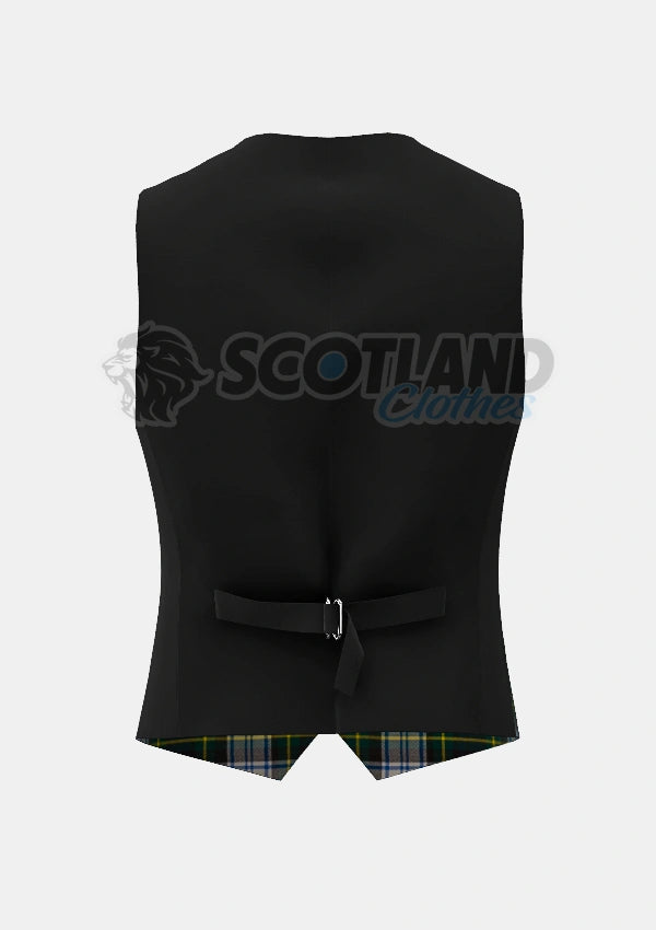 Dress Gordon Tartan Waistcoat Back
