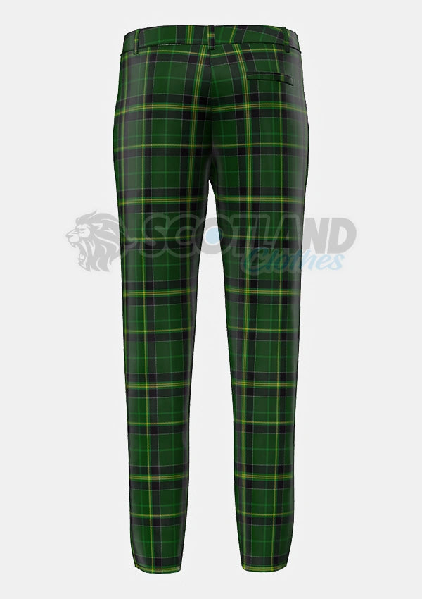 Duffy Tartan Trouser Back