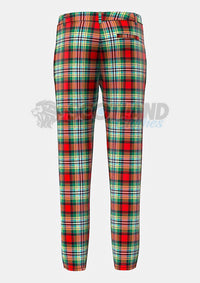Dundee Tartan Trouser Back