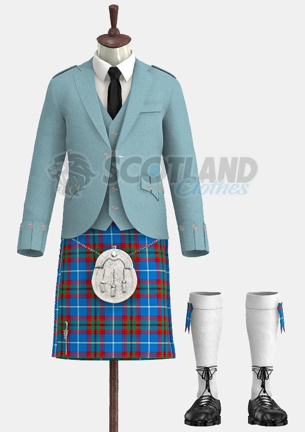 Edinburgh Tartan Argyle Outfit