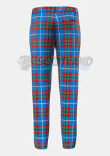 Edinburgh Tartan Trouser Back