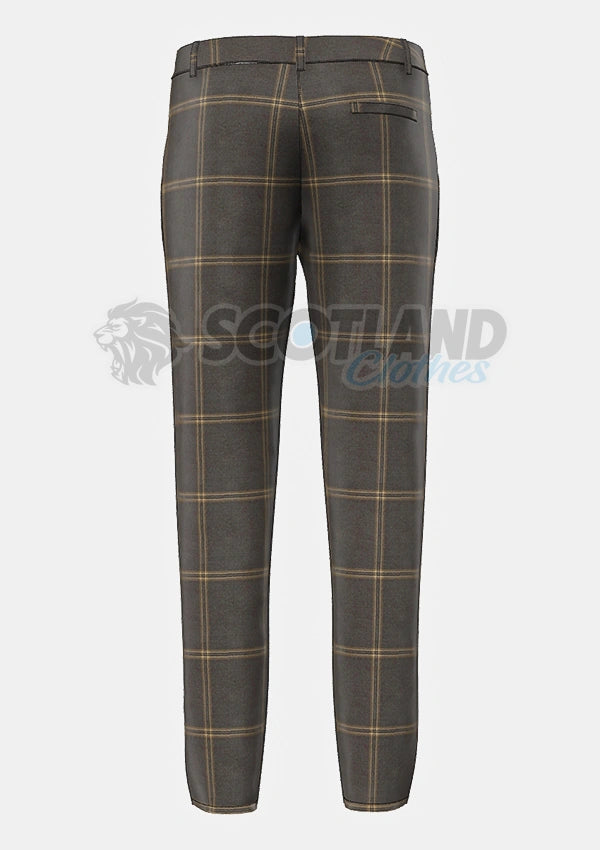 Eternity Tartan Trouser Back