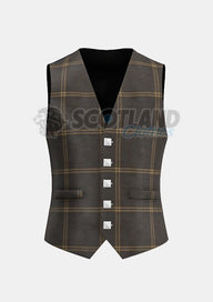Eternity Tartan Waistcoat Front