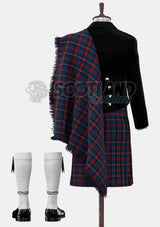 Evans Tartan Prince Charlie Outfit