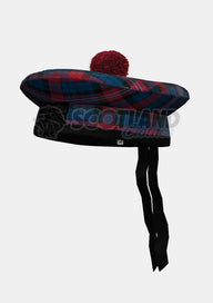 Evans Tartan Balmoral Hat