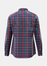 Evans Tartan Shirt Back