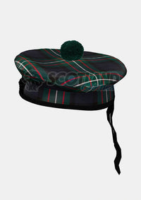 Ferguson Tartan Balmoral Hat Front Side
