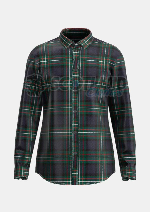 Ferguson Tartan Shirt Front