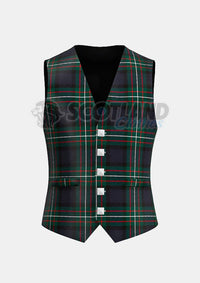 Ferguson Tartan Waistcoat Front