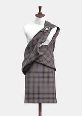 Fermanagh Tartan Great Kilt Front