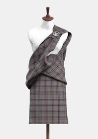 Fermanagh Tartan Great Kilt Front