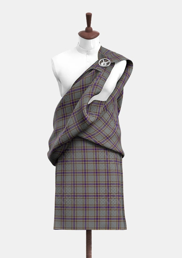 Fermanagh Tartan Great Kilt Front