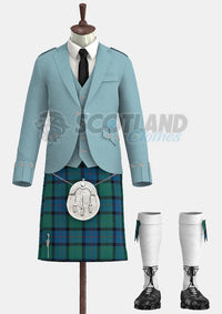 Flower of Scotland Tartan Argyle Outfit