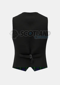 Forbes Tartan Waistcoat Back