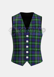 Forbes Tartan Waistcoat Front