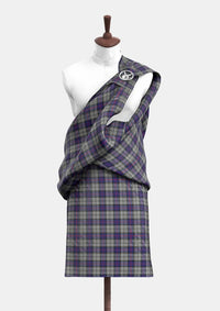 Fowler Tartan Great Kilt Front