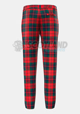 Fraser Tartan Trouser Back