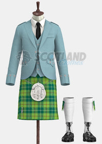 Galloway Hunting Tartan Argyle Outfit