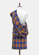  German Tartan  Great Kilt Back 