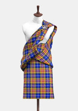 German Tartan  Great Kilt Front